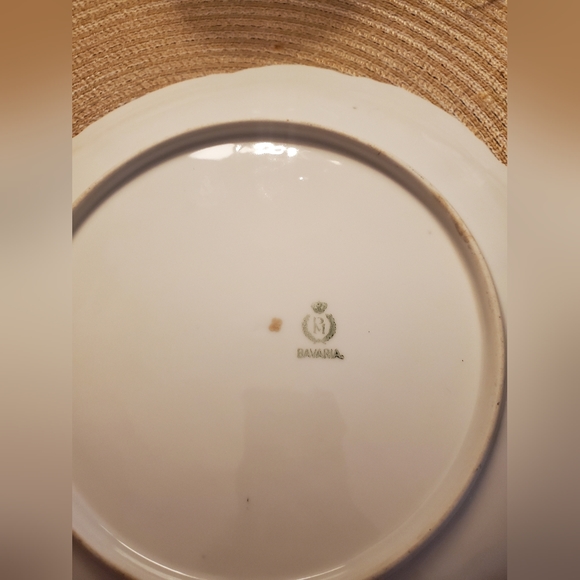 Bavarian Vintage Decorative plate , early 1900s - Picture 3 of 12